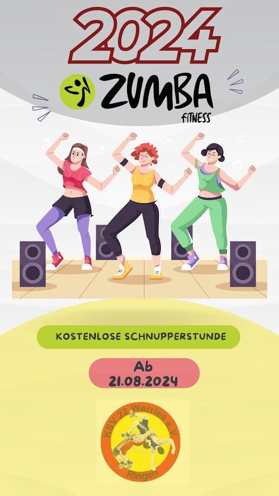 Zumba Kurs beim KSV Werries